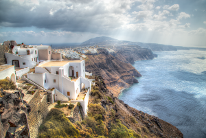 Santorini Cliffs